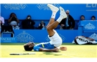 EASTBOURNE, ENGLAND - JUNE 21:  Feliciano Lopez of Spain celebrates winning the Men's Final between Richard Gasquet of France and Feliciano Lopez of Spain at the Aegon International at Devonshire Park on June 21, 2014 in Eastbourne, England.  (Photo by Ben Hoskins/Getty Images)